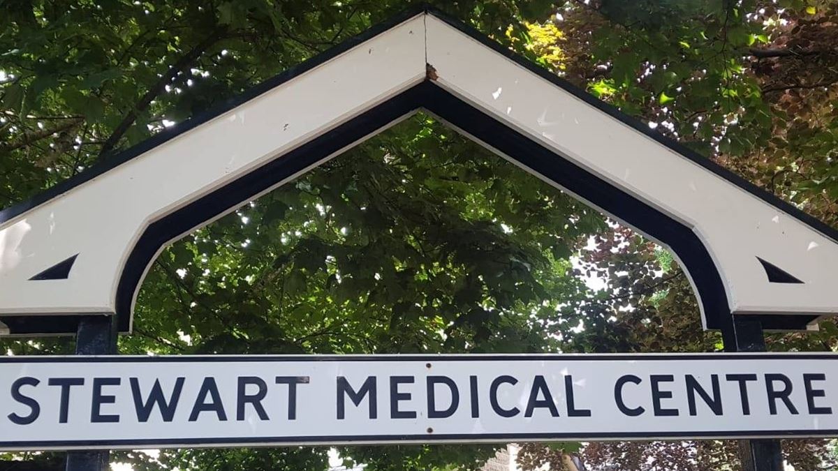 Stewart Medical Centre Sign