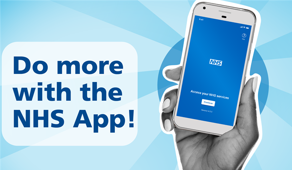 Do more with the NHS App